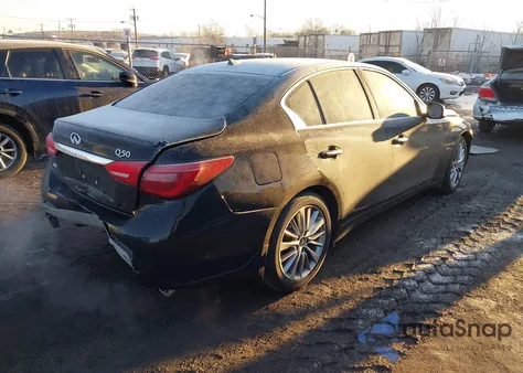 2018 Infiniti Q50 3.0T Luxe from USA, damaged, VIN JN1EV7AR9JM435741